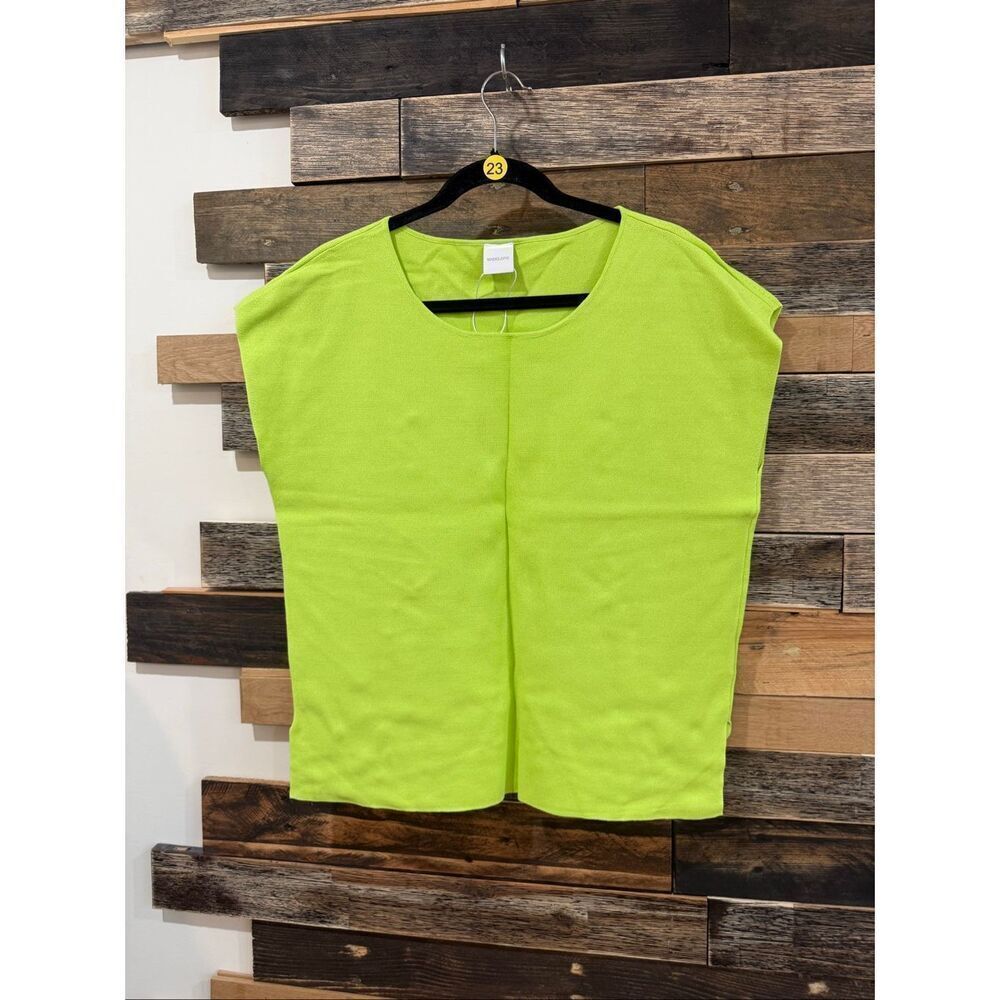 Madeleine NWOT knit top green size 10/12